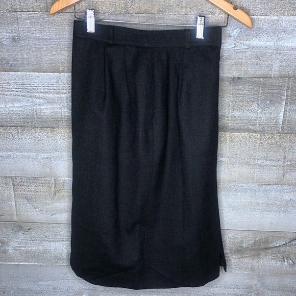 COPY - Evan Picone vintage 100% wool straight pencil skirt career office - Picture 1 of 7